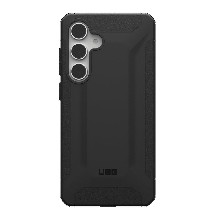 UAG Scout Samsung Galaxy S24 FE 5G (6.7') Rugged Case - Black (214459114040), DROP+ Military Standard, Raised Screen Surround, 10 Years Warranty