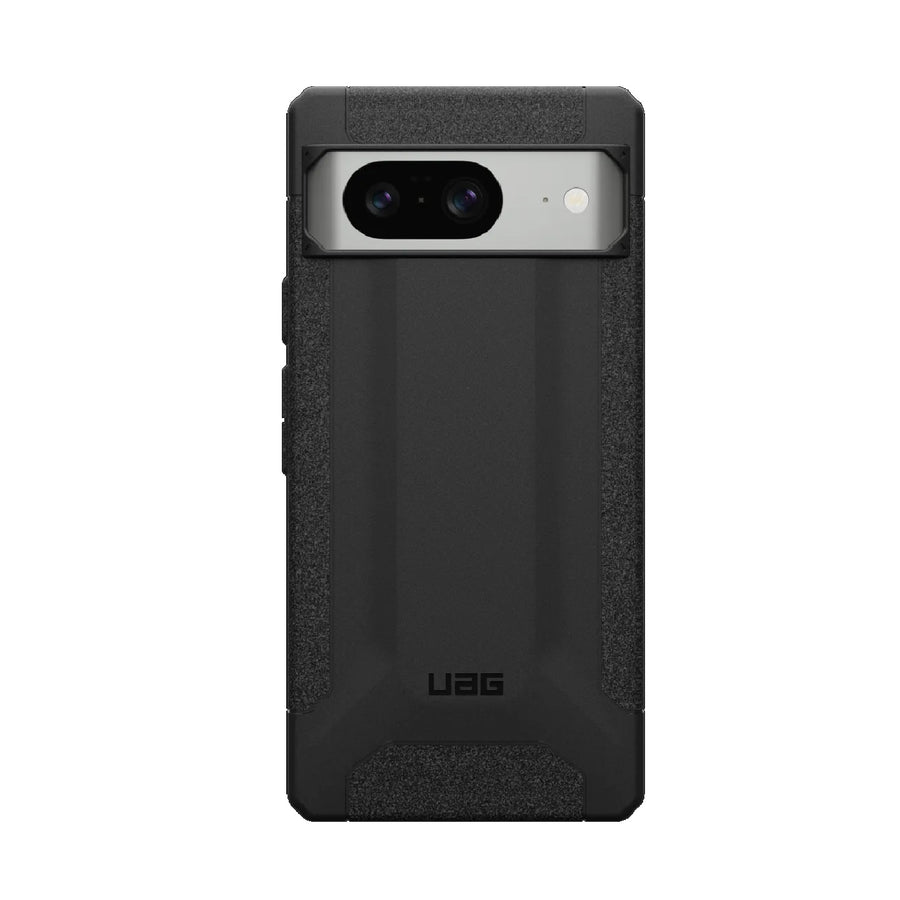 UAG Scout Google Pixel 8 (6.2') Rugged Case - Black (614318114040), DROP+ Military Standard, Raised Screen Surround, Armored Shell, 10 Years Warranty