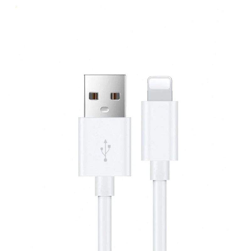 USP Lightning to USB-A Cable (1M) White - Quick Charge & Connect, Fast Charge, Durable & Reliable, Apple iPhone/iPad/MacBook, High Resistance