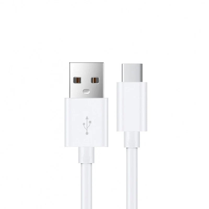 USP USB-C to USB-A Cable (2M) White - 3A, Durable, Fast Charge, High Quality, Heavy Duty, Samsung Galaxy, iPad, MacBook, Google, OPPO, Nokia