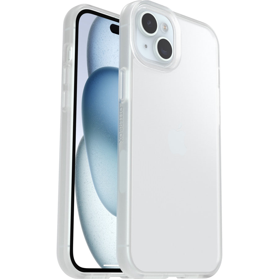 OtterBox React Apple iPhone 15 Plus / iPhone 14 Plus (6.7') Case Clear - (77-92770), Antimicrobial, DROP+ Military Standard,Hard Case,7 Years Warranty