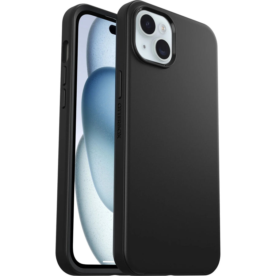 OtterBox Symmetry+ MagSafe Apple iPhone 15 Plus / iPhone 14 Plus (6.7') Case Black - (77-92866), DROP+ 3X Military Standard,7 Years Warranty