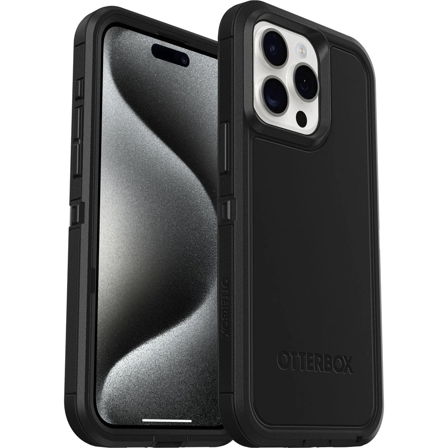 OtterBox Defender XT MagSafe Apple iPhone 15 Pro Max (6.7') Case Black - (77-92966), DROP+ 5X Military Standard, Multi-Layer, Rugged,7 Years Warranty