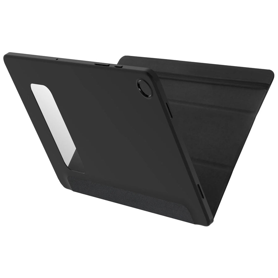 OtterBox React Folio Samsung Galaxy Tab A9+ (11') Case - Black (77-95385), DROP+ Military Standard, Multi-Position Stand,Raised Edges,7 Years Warranty