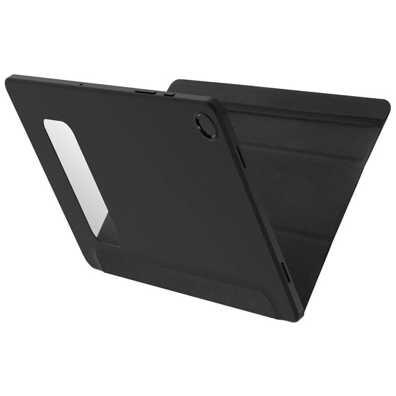 OtterBox React Folio Samsung Galaxy Tab A9+ (11') Case - Black - ProPack (77-95386),DROP+ Military Standard, Raised Edges, 7 Years Warranty