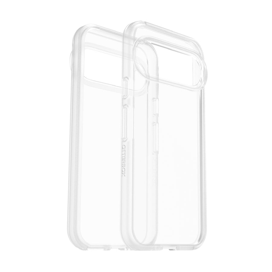 OtterBox React Google Pixel 9/Pixel 9 Pro (6.3') Case Clear - (77-95612), DROP+ Military Standard, Raised Edges, Hard Case, 7 Years Warranty