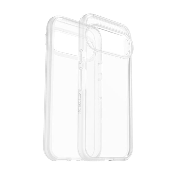 OtterBox React Google Pixel 9/Pixel 9 Pro (6.3') Case Clear - (77-95612), DROP+ Military Standard, Raised Edges, Hard Case, 7 Years Warranty