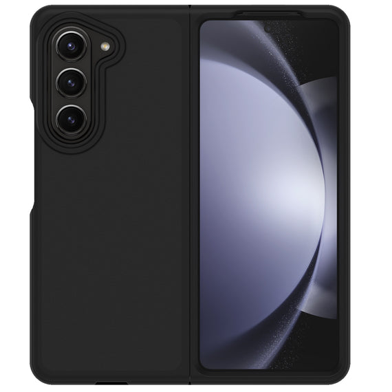 OtterBox Thin Flex Samsung Galaxy Z Fold6 5G (7.6') Case Black - (77-95809), Antimicrobial, DROP+ Military Standard, Raised Edges, 7 Years Warranty