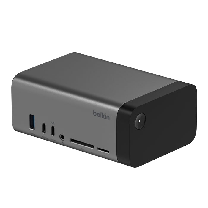 Belkin Connect USB-C 11-in-1 Pro universal Docking Station - Grey (INC020auSGY), Dual Display, 10 Gbps, 150W Power Delivery, 2 Years Warranty