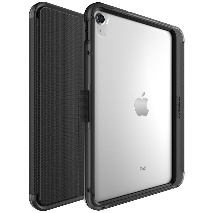 OtterBox Symmetry Folio Apple iPad (A16) /iPad (10.9') (10th Gen) Case Starry Night (Black/Clear/Grey)- (77-89975), Pencil Holder,7 Years Warranty