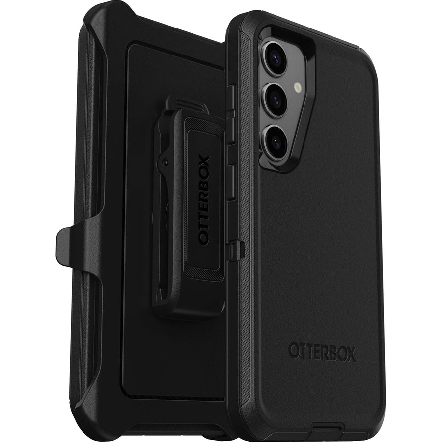 OtterBox Defender Samsung Galaxy S24 5G (6.2') Case Black - (77-94480),DROP+ 5X Military Standard,Wireless Charging Compatible, 7 Years Warranty