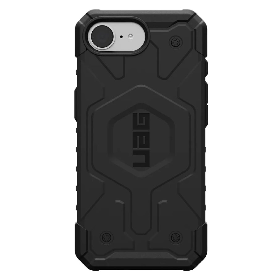 UAG Pathfinder MagSafe iPhone 16E (16.1') Rugged Case - Black (114499114040), 18ft Drop Protection (5.4M), Raised Screen Surround, 10 Years Warranty