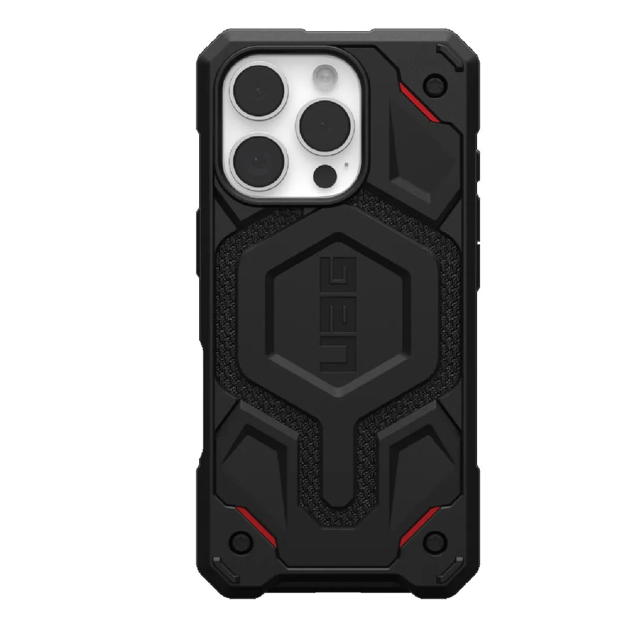 UAG Monarch Pro Kevlar Apple iPhone 16 Pro Max (6.9') Rugged Case - Kevlar Black (114457113940), 25FT Drop Protection, 10 Years Warranty