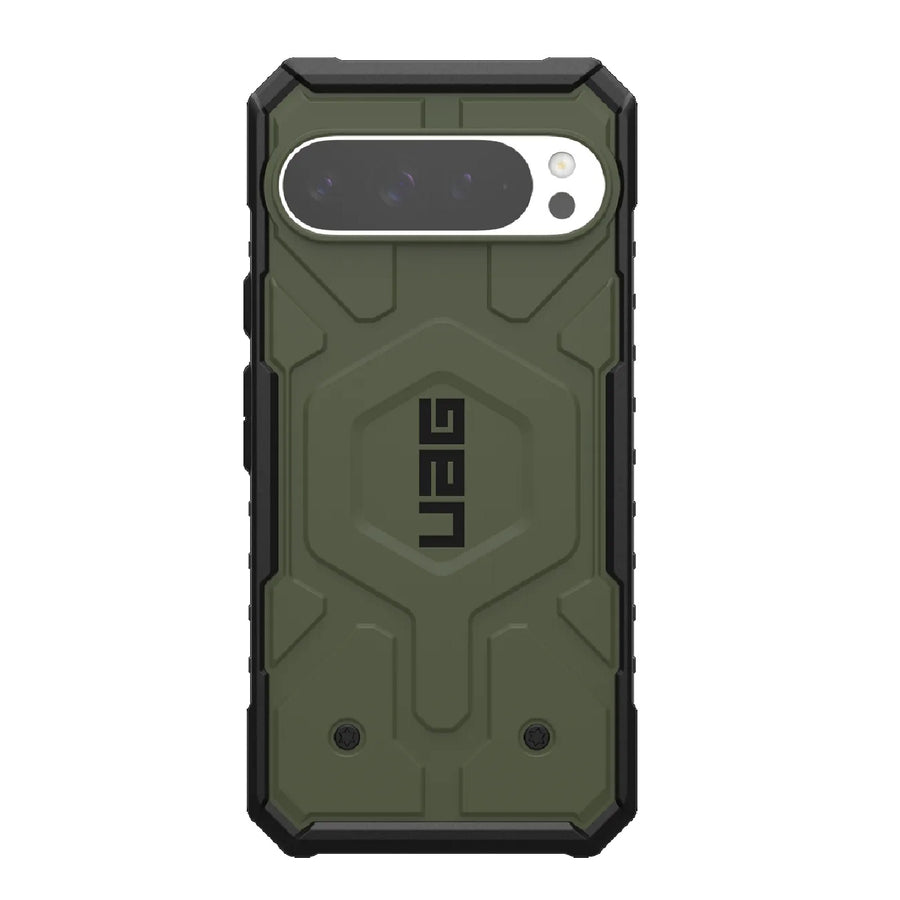 UAG Pathfinder Google Pixel 9 Pro XL (6.8') Rugged Case - Olive Drab (614452117272), 18 ft. Drop Protection (5.4M), Tactile Grip, 10 Years Warranty