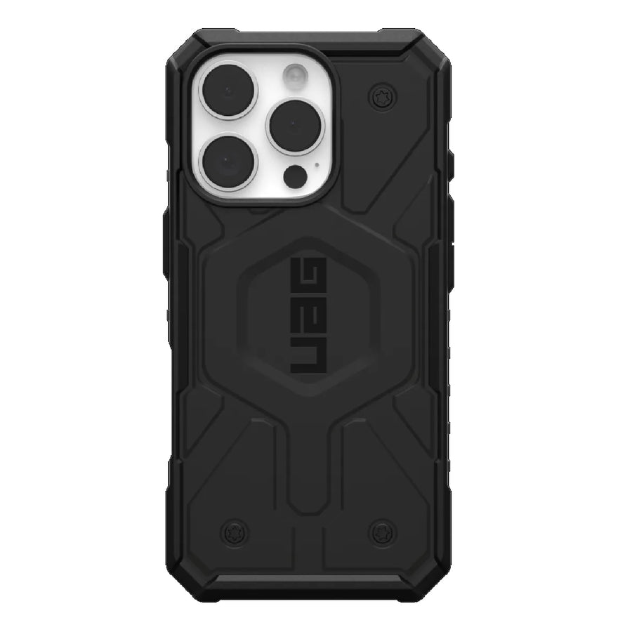 UAG Pathfinder MagSafe Apple iPhone 16 Pro Max (6.9') Rugged Case - Black (114469114040), 18ft Drop Protection (5.4M), Tactical Grip,10 Years Warranty