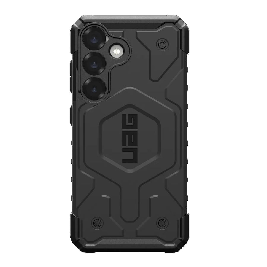 UAG Pathfinder Magnetic Samsung Galaxy S25 5G (6.2') Rugged Case - Black (214478114040), 18ft. Drop Protection (5.4M), 10 Years Warranty