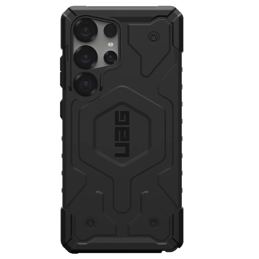 UAG Pathfinder Magnetic Samsung Galaxy S25 Ultra 5G (6.9') Rugged Case - Black (214476114040), 18ft. Drop Protection (5.4M), 10 Years Warranty