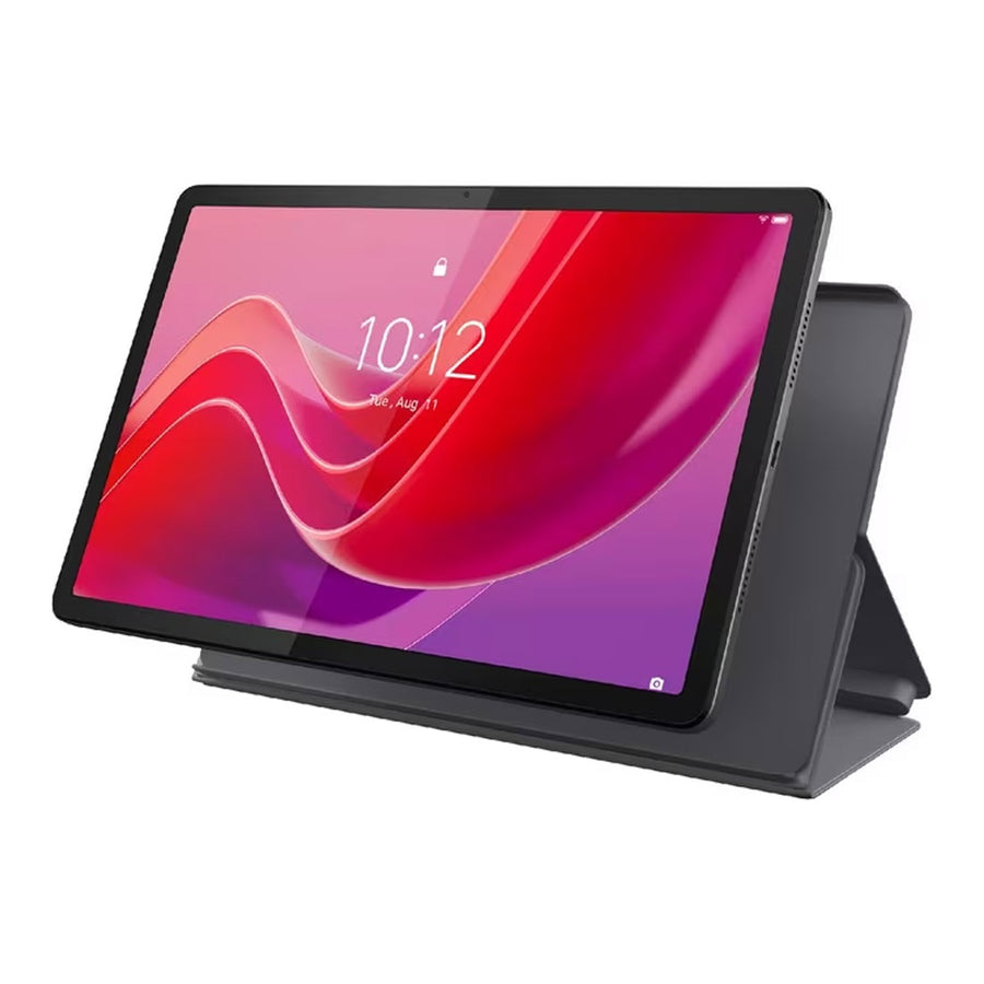 Lenovo Tab M11 Folio Case - Grey (ZG38C05461), Brimless Style, Drop Proof, Dust-Resistant, shock-Resistant, stand mode, 1 Year Warranty