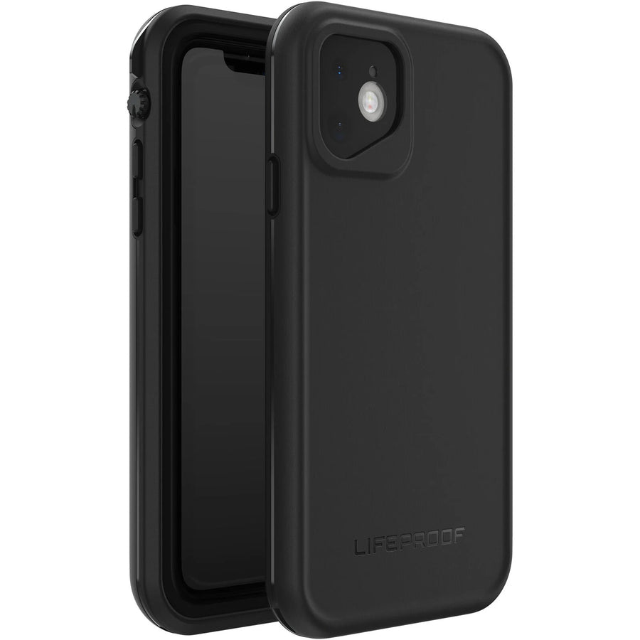 LifeProof FRE Apple iPhone 11 Case Black - (77-62484), WaterProof, 2M DropProof, DirtProof, 360° Protection Built-In Screen-Cover, 7 Years Warranty