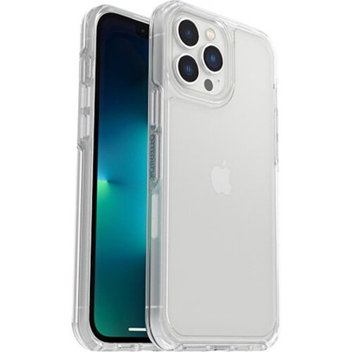 OtterBox Symmetry Clear Apple iPhone 13 Pro Max / iPhone 12 Pro Max Case Clear - (77-83505), DROP+ 3X Military Standard, 7 Years Warranty