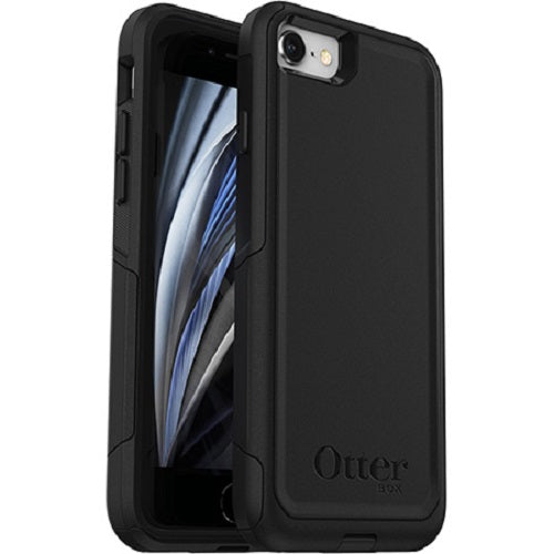 OtterBox Commuter Apple iPhone SE (3rd & 2nd Gen) and iPhone 8/7 Case Black - (77-56650), DROP+ 3X Military Standard, Dual-Layer, 7 Years Warranty