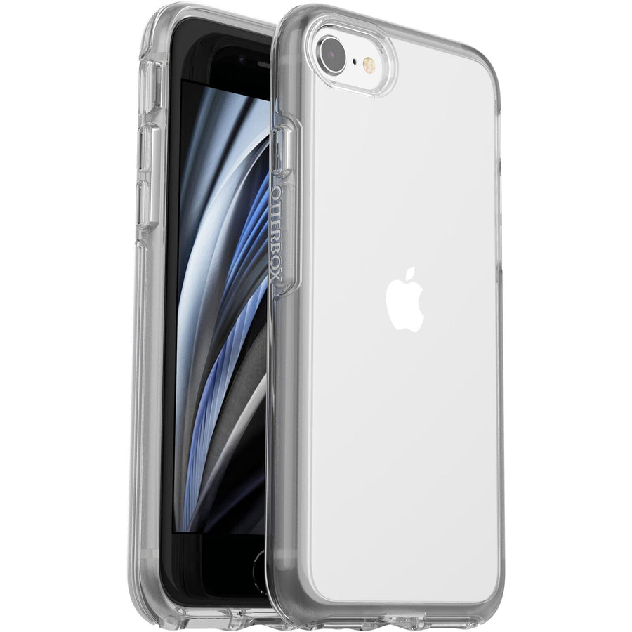 OtterBox Symmetry Clear Apple iPhone SE (3rd & 2nd Gen) and iPhone 8/7 Case Clear - (77-56719),DROP+ 3X Military Standard,Ultra-Sleek,7 Years Warranty