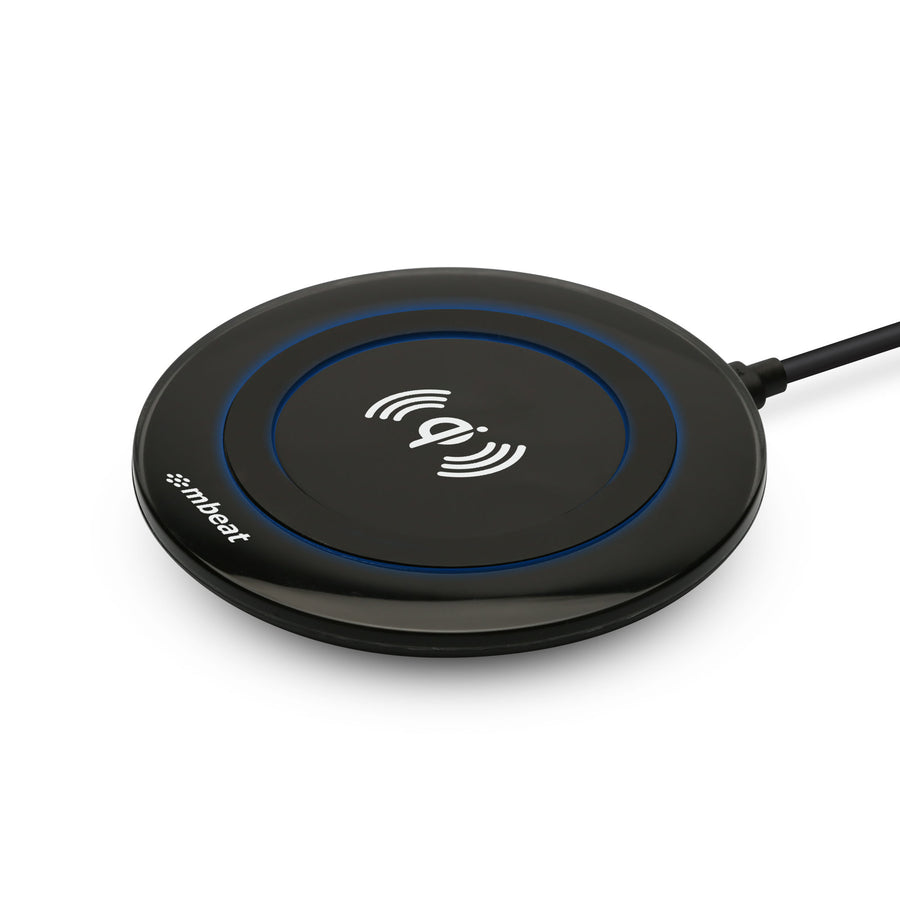 mbeat Gorilla Power 10W Qi Certified Wireless Charging Pad Qi Wireless Charge: 5W/7.5W/10W 10W Charging