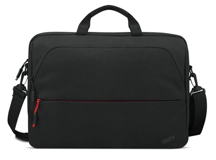 LENOVO Essentials 13.3' 14' 15.6' 16' Toploader Bag Notebook Case - Classic Black Nylon Exterior, Dedicated Padded PC Pocket