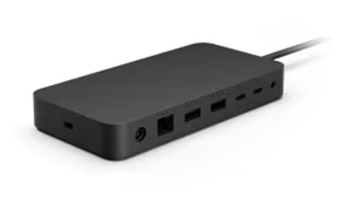 Microsoft Surface Thunderbolt™ 4 DockStation165W Thunderbolt 4 Cable 3 xUSB-C 3xUSB-A RJ-45 for Pro7/7+/8/9/10/11 Surface Go 2/3 Laptop 3/4/5/6 Studio