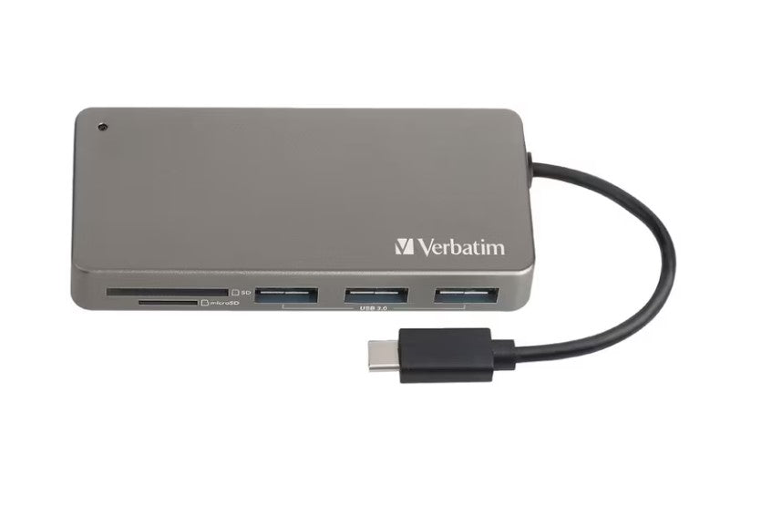 Verbatim USB 3.2 Gen 1 Type C Hub / Card Reader