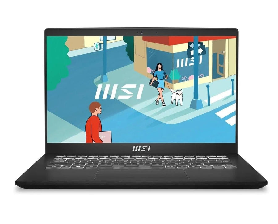 (Commercial) MSI Modern Series Notebook 15.6' FHD Intel Raptor Lake i5-1335U Onboard DDR4 16GB 512GB SSD Windows11 Pro Intel Iris Xe Graphics