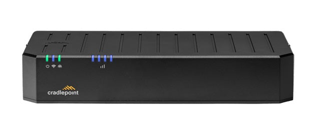 Cradlepoint E100 Enterprise Branch Router, 5G, Firewall, 4x SMA connectors 5x GbE Ethernet Ports, Dual Band Wi-Fi 5, 1-Year NetCloud Essentials Plan