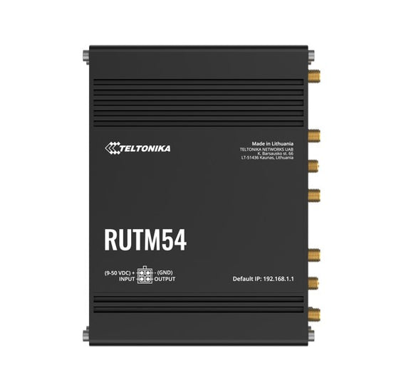 Teltonika RUTM54 Dual 5G Router, Dual SIM & eSIM™, Telit 5G Modem, Auto-Failover,