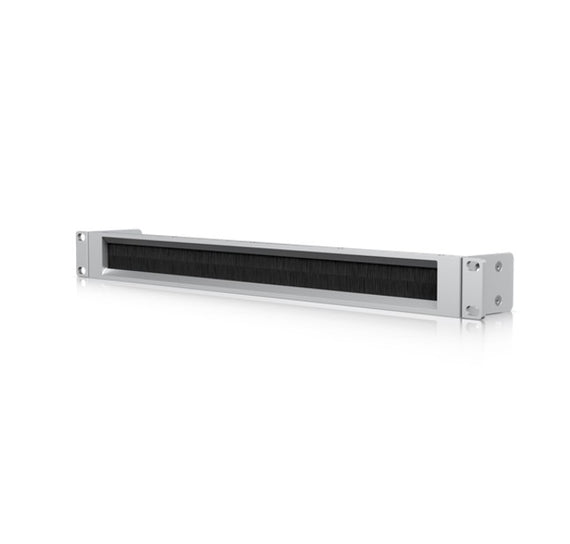 Ubiquiti 1U Rack Mount OCD Panel Brush, Silver Brush Panel, Compatible With The Toolless Mini Rack,  2Yr Warr