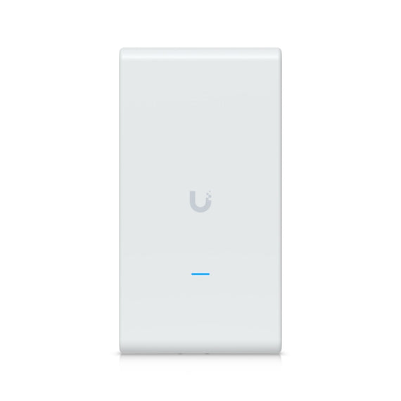Ubiquiti U6 Mesh ProIndoor/Outdoor WiFi 6 AP,4 Spatial Stream,An Integrated Super Antenna& Gigabit Passthrough Port,PoE Power,185 m² Coverage,2Yr Warr