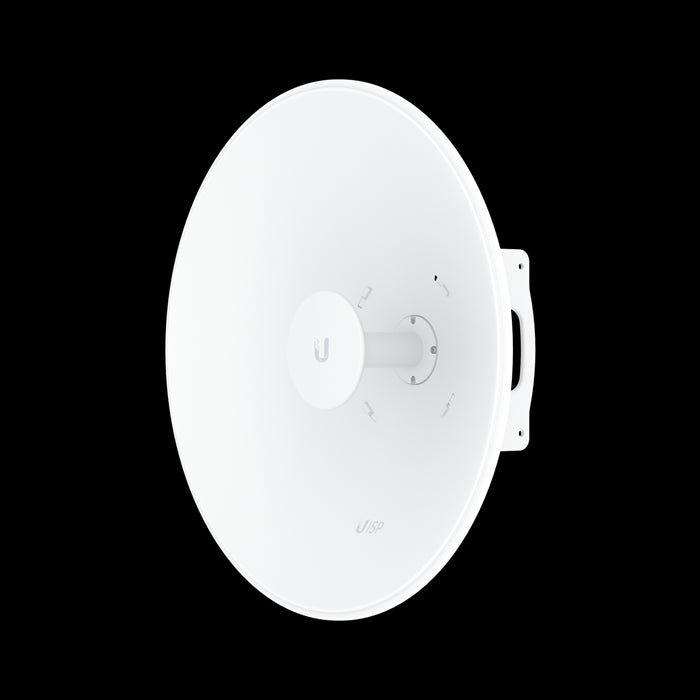 Ubiquiti UISP Dish, 30 dBi Dish Antenna, 5.15-6.875 GHz Frequency Range, 30+ km PtP Link Range, Compatible AF 5XHD & RP 5AC,  2Yr Warr