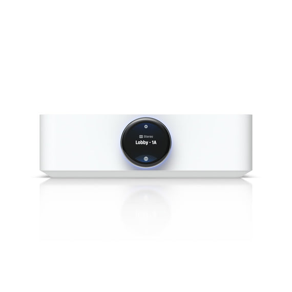 UbiquitiPowerAmp,White,Premium Speaker Amplifier Designed For High-fidelity Multi-zone Audio Streaming & Immersive Spatial Sound Experiences,2 Yr Warr