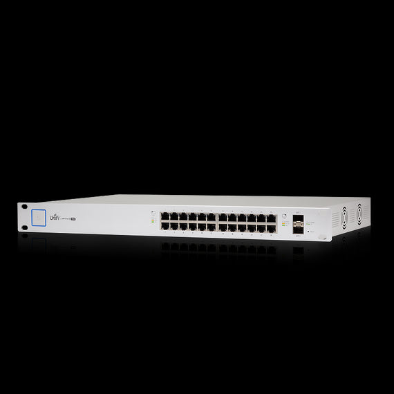 Ubiquiti UniFi Switch 24-port Managed PoE+ Gigabit Switch with SFP, 250W PoE Budget, GEN1, 2Yr Warr