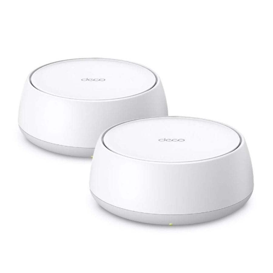 TP-Link Deco BE25(2-pack) BE5000 Whole Home Mesh WiFi 7 System,  688 Mbps at 2.4 GHz + 4320 Mbps at 5 GHz ,Deco App, Router/AP Mode, IPv6, IPTV, HomeS