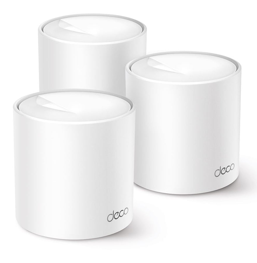 TP-Link Deco X50 Pro(3-pack) AX3000 Whole Home Mesh WiFi 6 System , 574 Mbps at 2.4 GHz + 2402 Mbps at 5 GHz