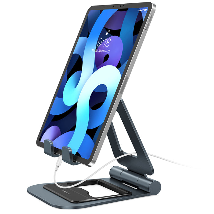 mbeat®  Stage S4 Mobile Phone and Tablet Stand Optimised Comfort Space Saving Portability Material: Aluminium alloy, ABS plastic Product Weight: 350g