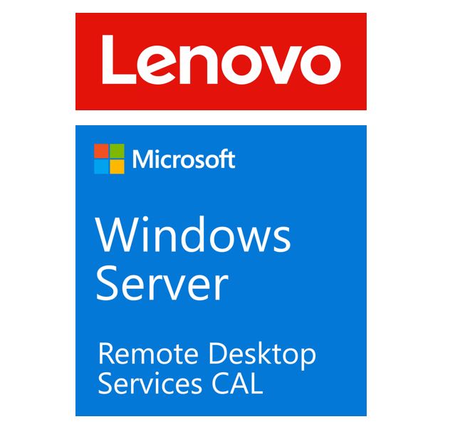 LENOVO Windows Server 2022 Remote Desktop Services CAL (1 User) ST50 / ST250 / SR250 / ST550 / SR530 / SR550 / SR650 / SR630