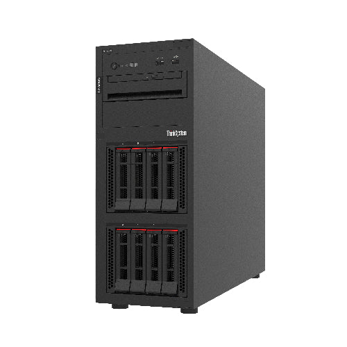 LENOVO ThinkSystem ST250 V2, 1xIntel Xeon E-2324G 4C 3.1GHz 65W, LFF, 1x16GB 2Rx8, SW RD, 1x550W, XCC Advanced