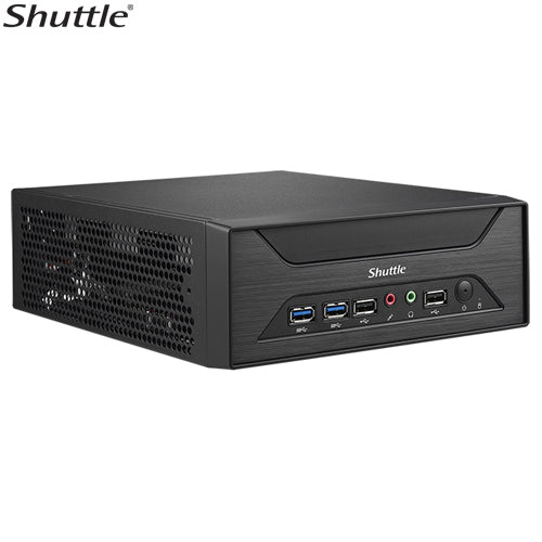 Shuttle XH270 Slim Mini PC 3L Barebone - Support Intel KBL&SKY CPU, 4x 2.5' HDD/SSD bay (RAID), 2xLAN, HDMI, DP, VGA, RS232, 2xDDR4,  M.2 2280, 120W