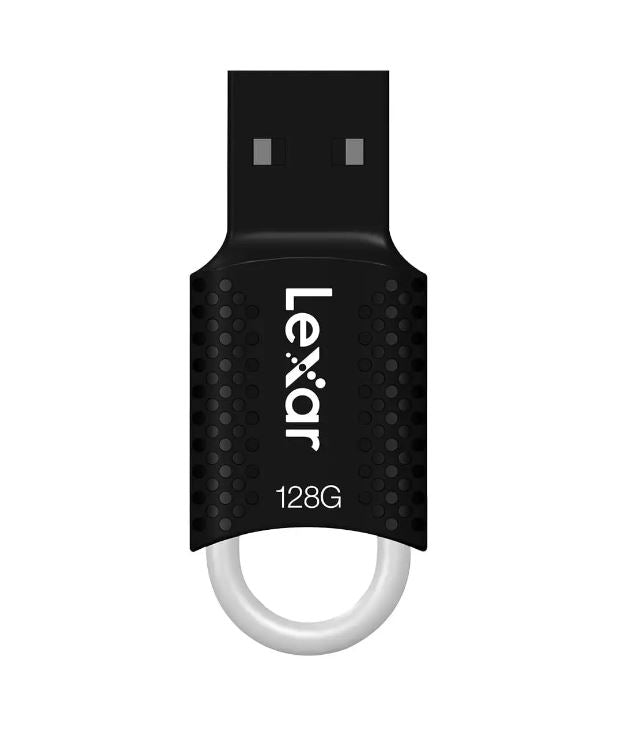 Lexar V40 128GB JumpDrive® USB 2.0 Flash Drive Plug-and-Play Design PC and Macc® systems Rigorously Tested