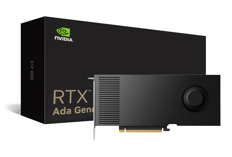 Leadtek nVidia Quadro RTX 4000 ADA Generation 20GB GDDR6 Memory with ECC 130W Blower Active Fan